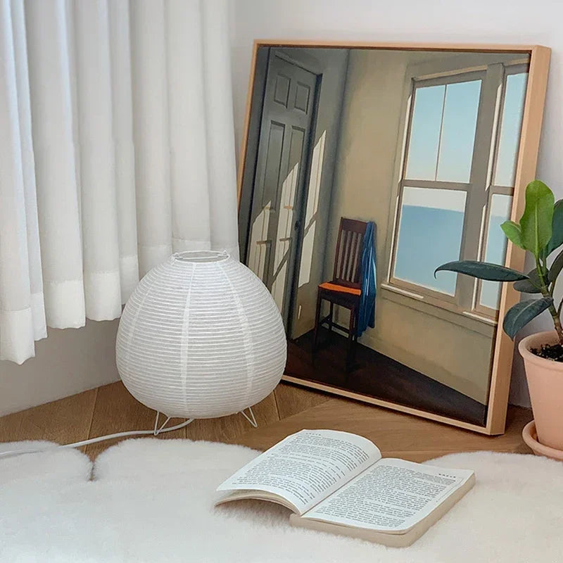 Rice Paper Lantern Table Lamp