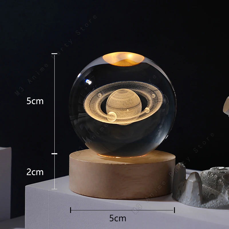 Crystal Ball Night Light (5 cm)