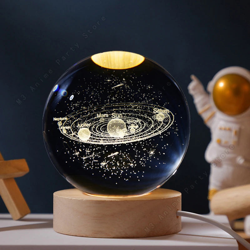 Crystal Ball Night Light (5 cm)