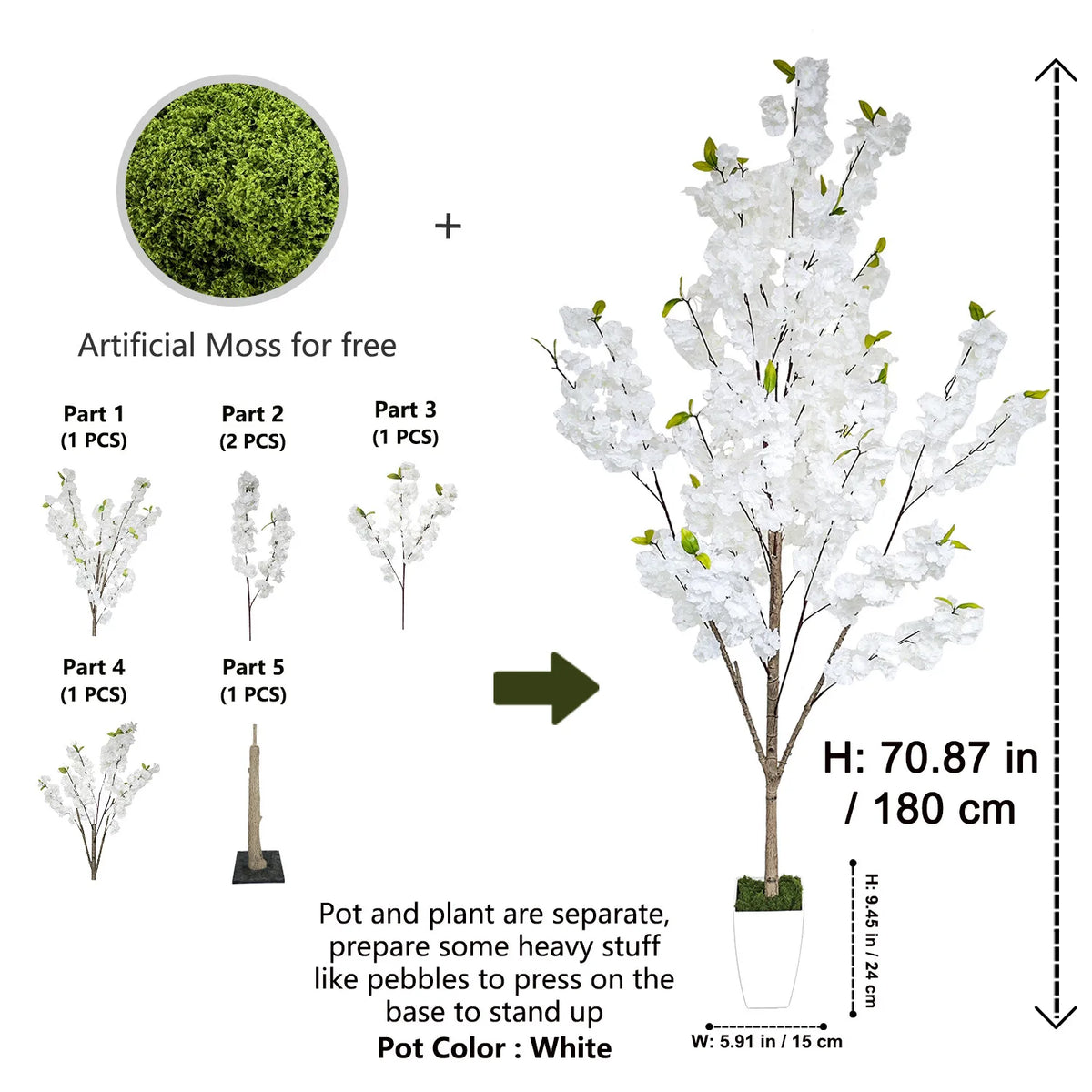Artificial Sakura Tree
