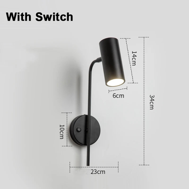 Swivel Wall Reading Light