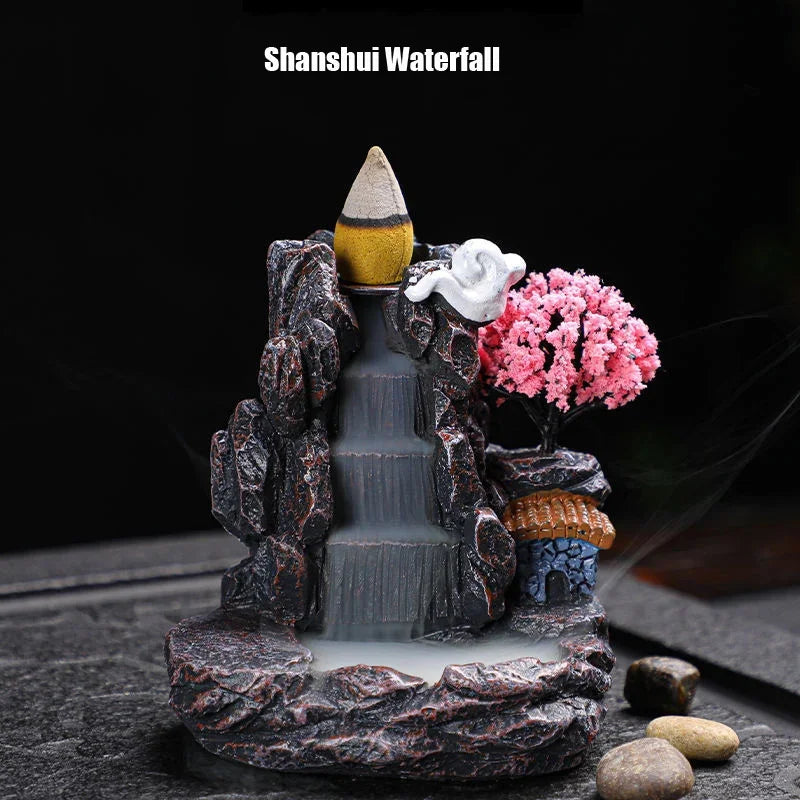 Waterfall Incense Burner