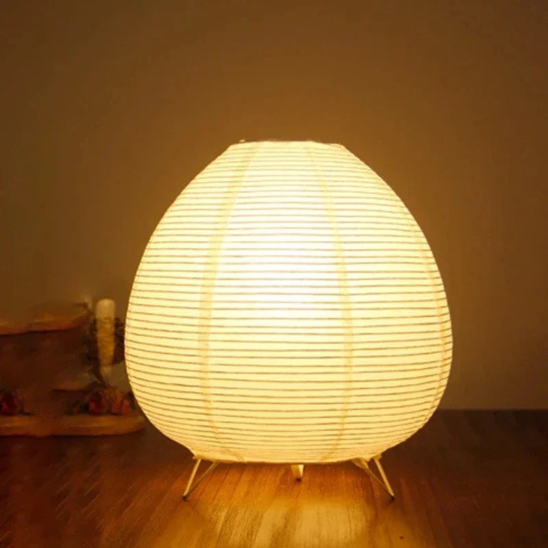 Rice Paper Lantern Table Lamp