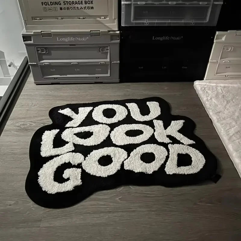 “You Look Good” Rug