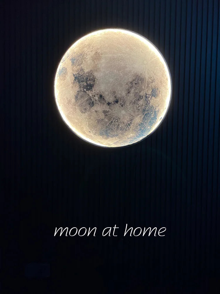 Lámpara Luna 3D
