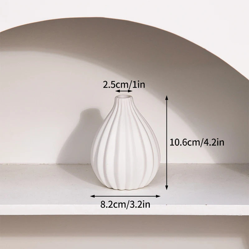 Nordic Ceramic Bud Vase